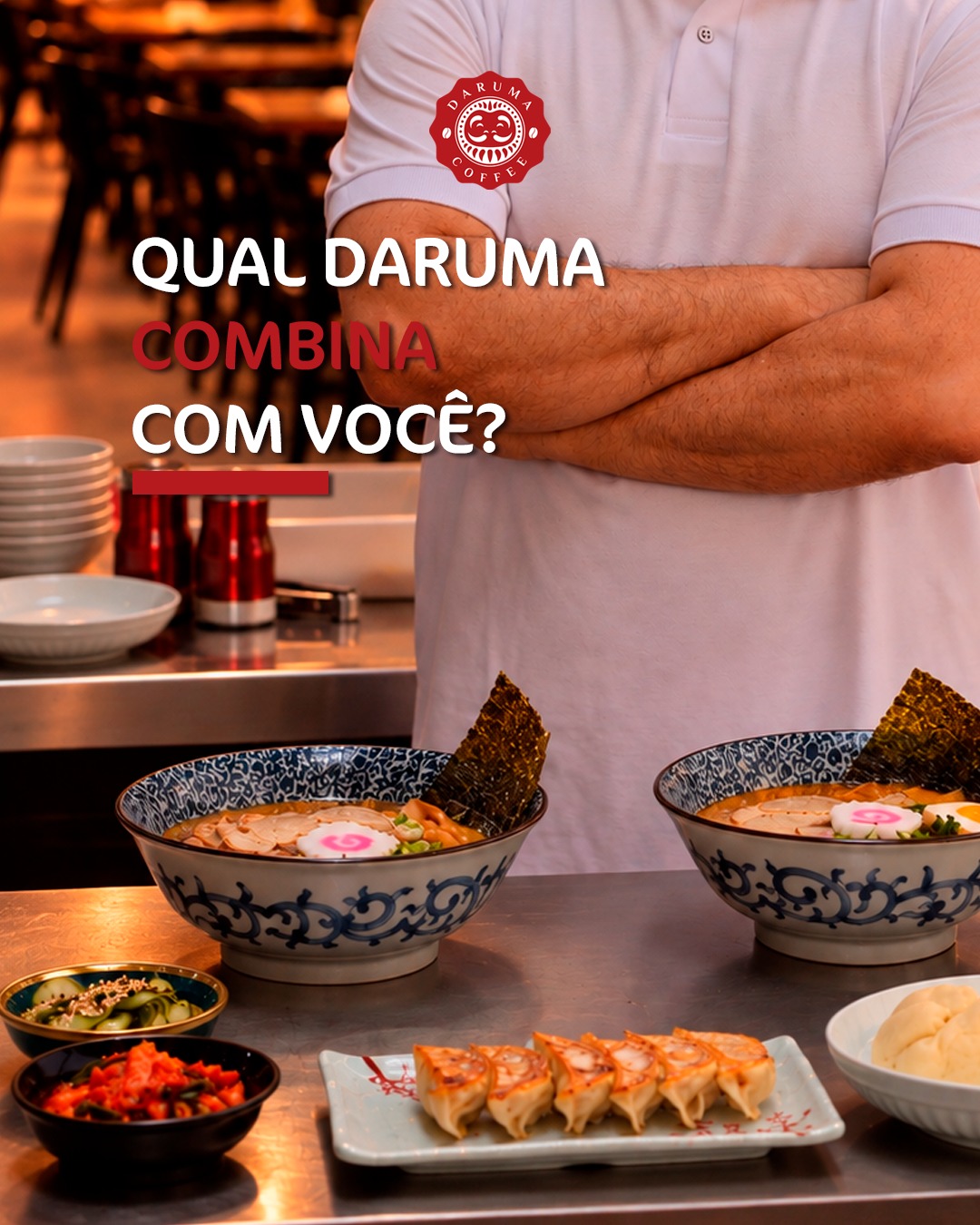Cada pessoa tem um jeito de aproveitar o Daruma. Tem quem venha pelo café, quem escolha o lamen para o almoço, quem goste de provar combinações diferentes e quem nunca resista a um doce depois. No fim, sempre tem uma opção que combina com o seu momento. Qual desses Darumas é mais a sua cara? Rua Aug&hellip;